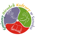 Logo Gminnego Ośrodka Kultury w Sanoku