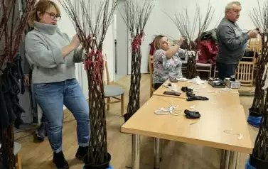 Wyplatanie drzewek z wikliny Czerteż 2025 (18)