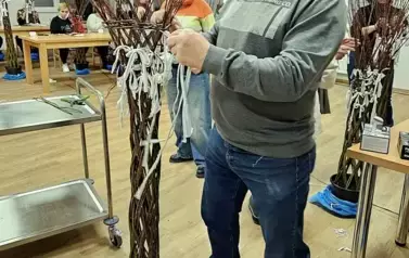 Wyplatanie drzewek z wikliny Czerteż 2025 (16)