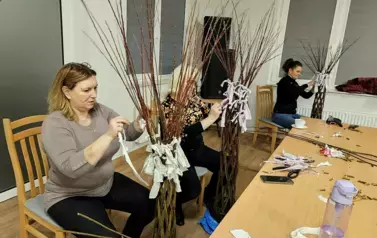 Wyplatanie drzewek z wikliny Czerteż 2025 (9)