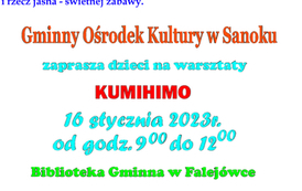 Warsztaty KUMIHIMO