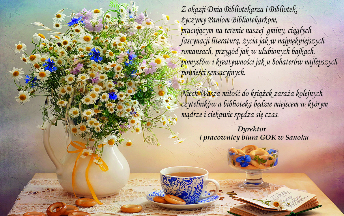 Zdjęcie do  8 maja - Dzień Bibliotekarza i Bibliotek