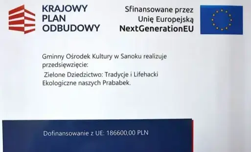 Zdjęcie do KPO KULTURA - DOFINANSOWANIE