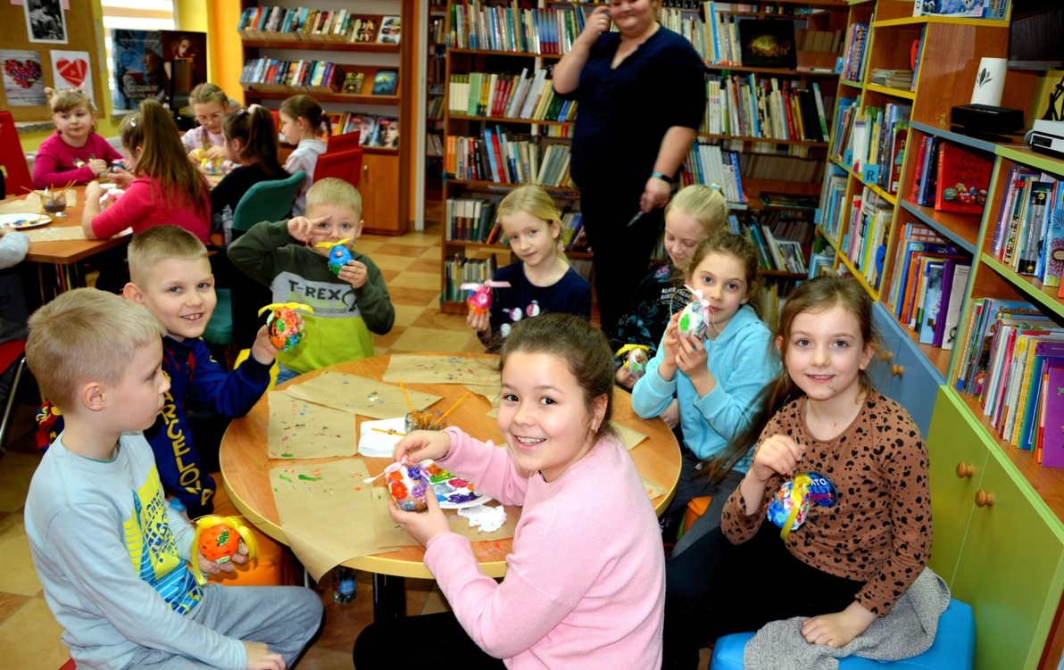 Zdjęcie do Ferie z GOK-iem - Biblioteka Gminna w Prusieku