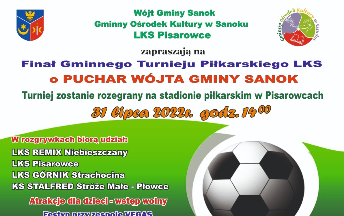 Zdjęcie do PUCHAR W&Oacute;JTA GMINY SANOK