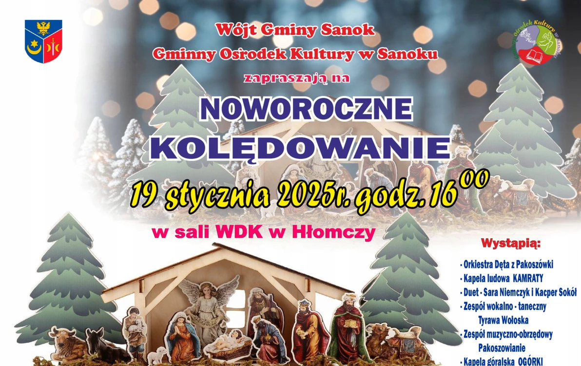 Zdjęcie do NOWOROCZNE KOLĘDOWANIE - Hłomcza 2025
