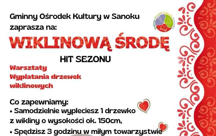 Zdjęcie do WIKLINOWA ŚRODA