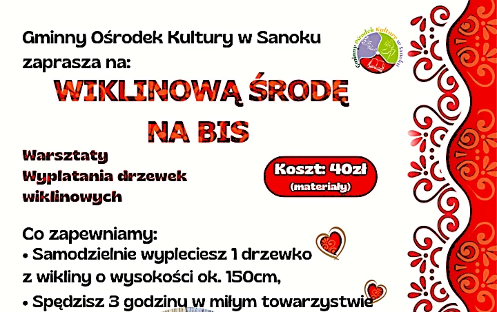 Zdjęcie do WIKLINOWA ŚRODA NA BIS