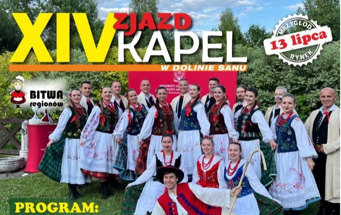 Zdjęcie do XIV ZJAZD KAPEL LUDOWYCH W DOLINIE SANU