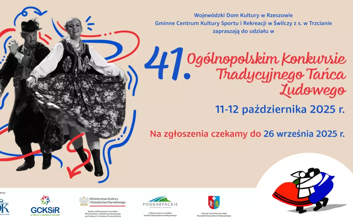 Zdjęcie do 41.OG&Oacute;LNOPOLSKI KONKURS TRADYCYJNEGO TAŃCA LUDOWEGO