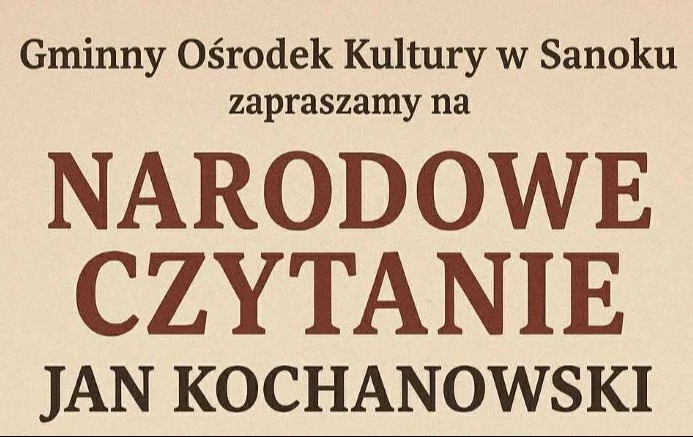 Zdjęcie do NARODOWE CZYTANIE