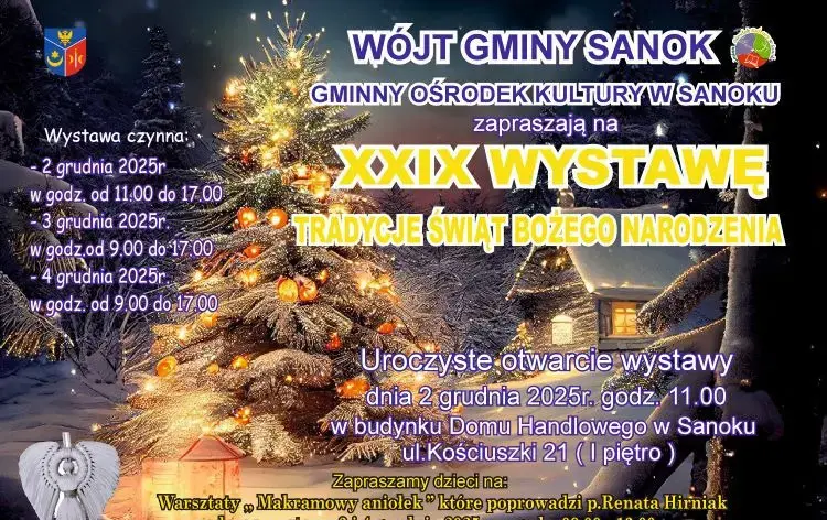 Zdjęcie do XXIX WYSTAWA - TRADYCJE ŚWIĄT BOŻEGO NARODZENIA