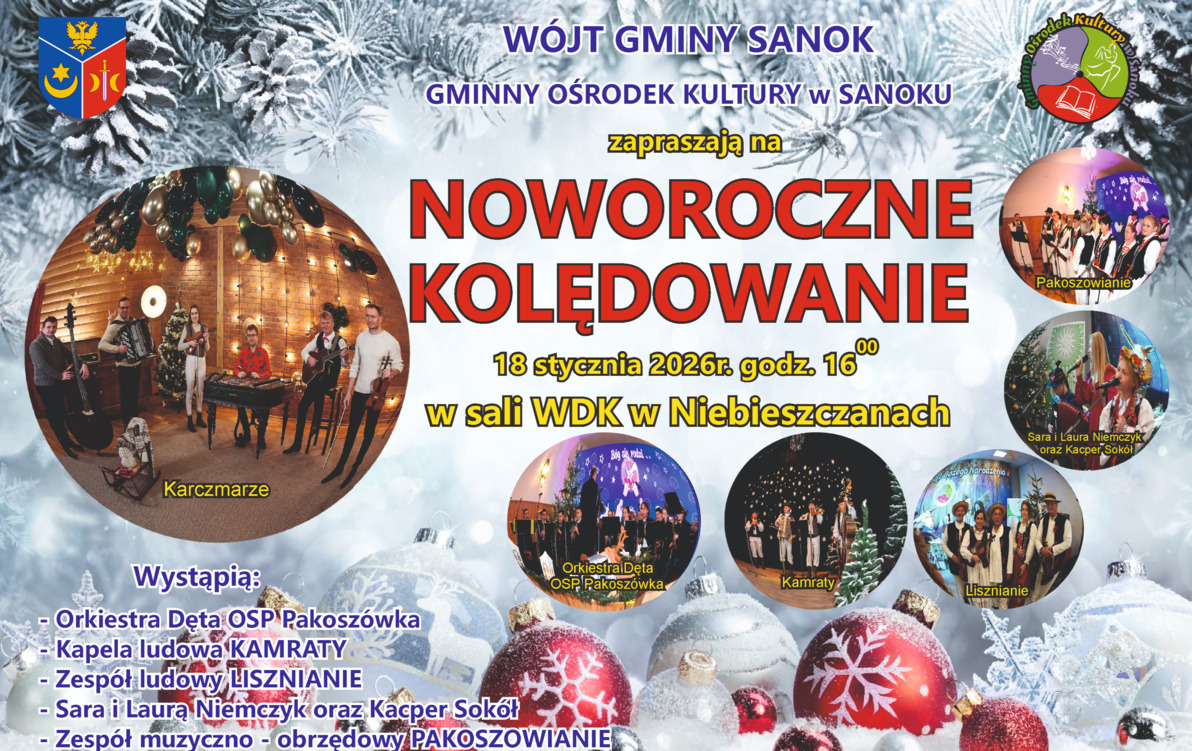 Zdjęcie do NOWOROCZNE KOLĘDOWANIE