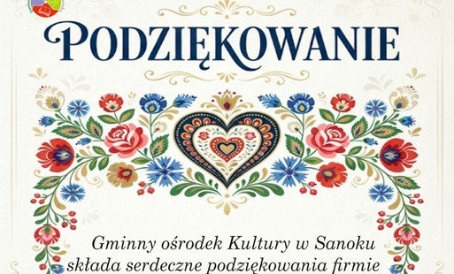 Zdjęcie do PODZIĘKOWANIA