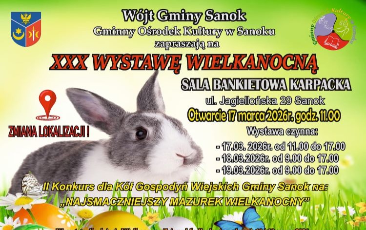 Zdjęcie do ZAPRASZAMY NA XXX WYSTAWĘ WIELKANOCNĄ